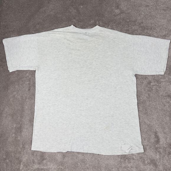 Gray Let 'Er Rip Indianapolis Colts Football T-shirt 1995 Size XL Sportswear - Picture 4 of 7